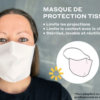 masques tissu polyester reutilisable