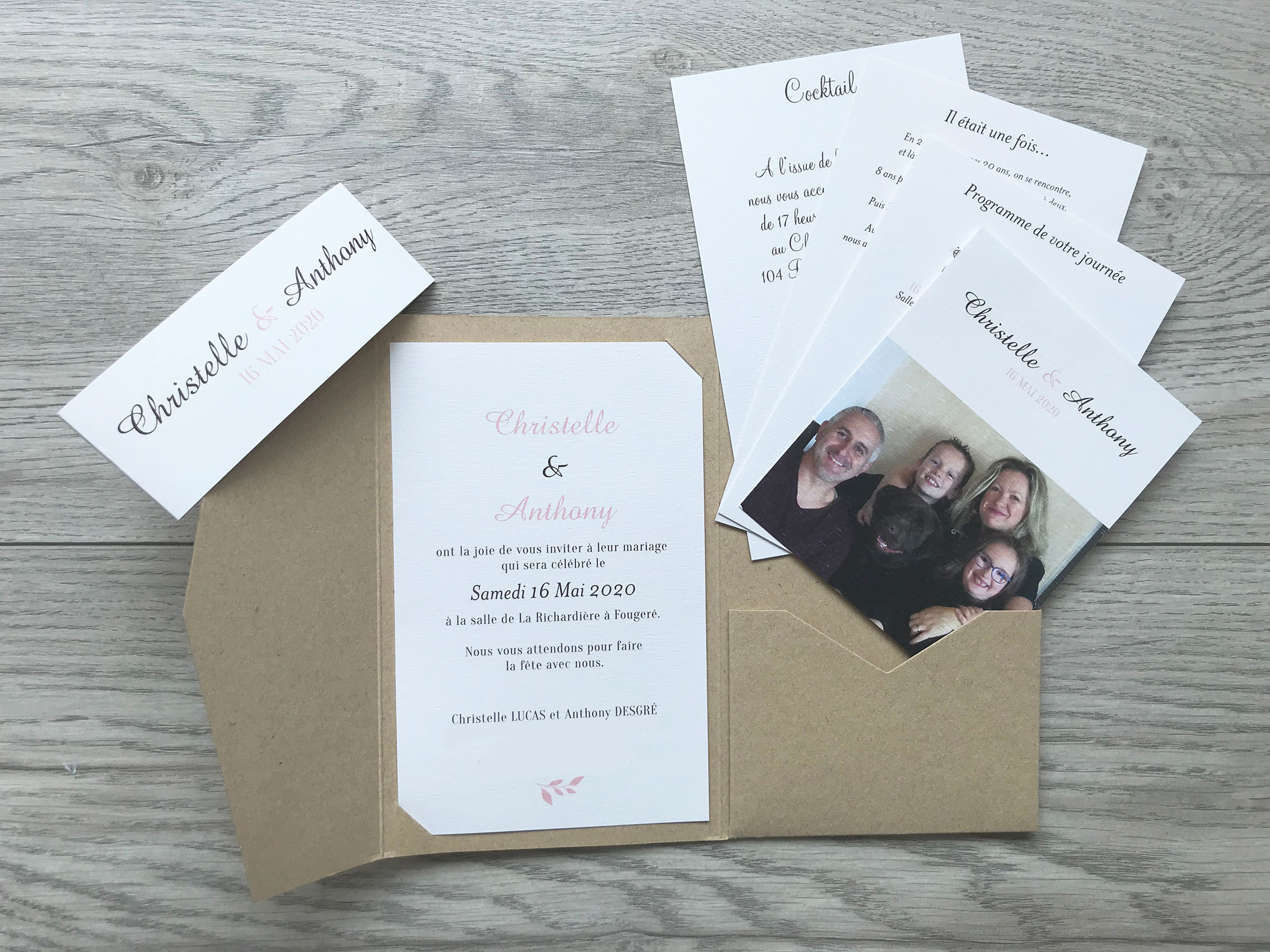 Faire Part Mariage Enveloppe 017 – Luxury Invitations